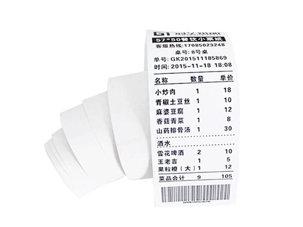 热敏收银纸显色差是什么原因？